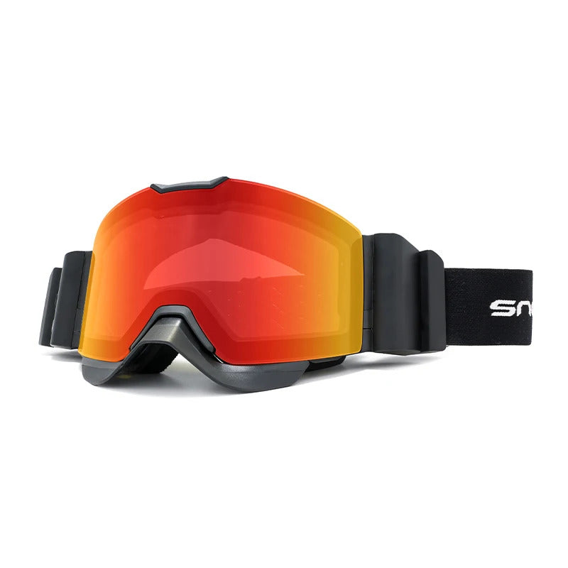 WORLUX ski goggles with magnetic lens, OTG fit for snowboarding - image 1