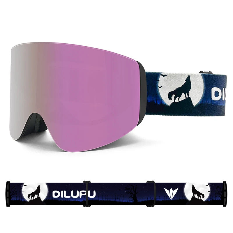 WORLUX ski goggles with magnetic lens for snowboarding - image 20