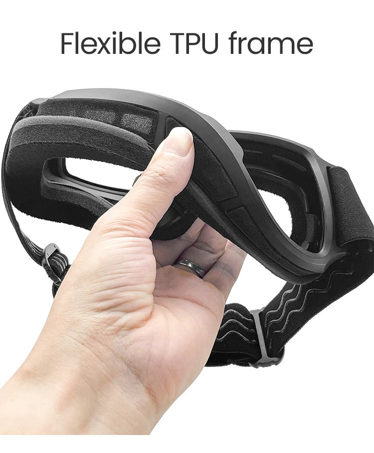 WORLUX UV400 ski goggles with anti-fog UV400 lens for snowboarding - image 16