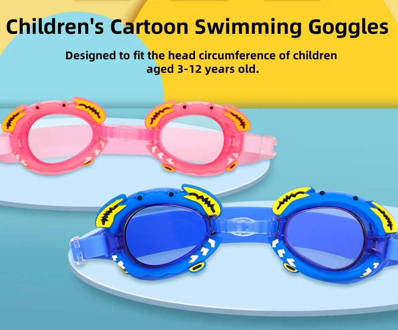 WORLUX kids anti-fog swim goggles for pool training - image 2