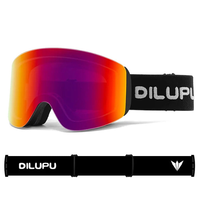 WORLUX ski goggles with magnetic lens, OTG fit for snowboarding - image 24