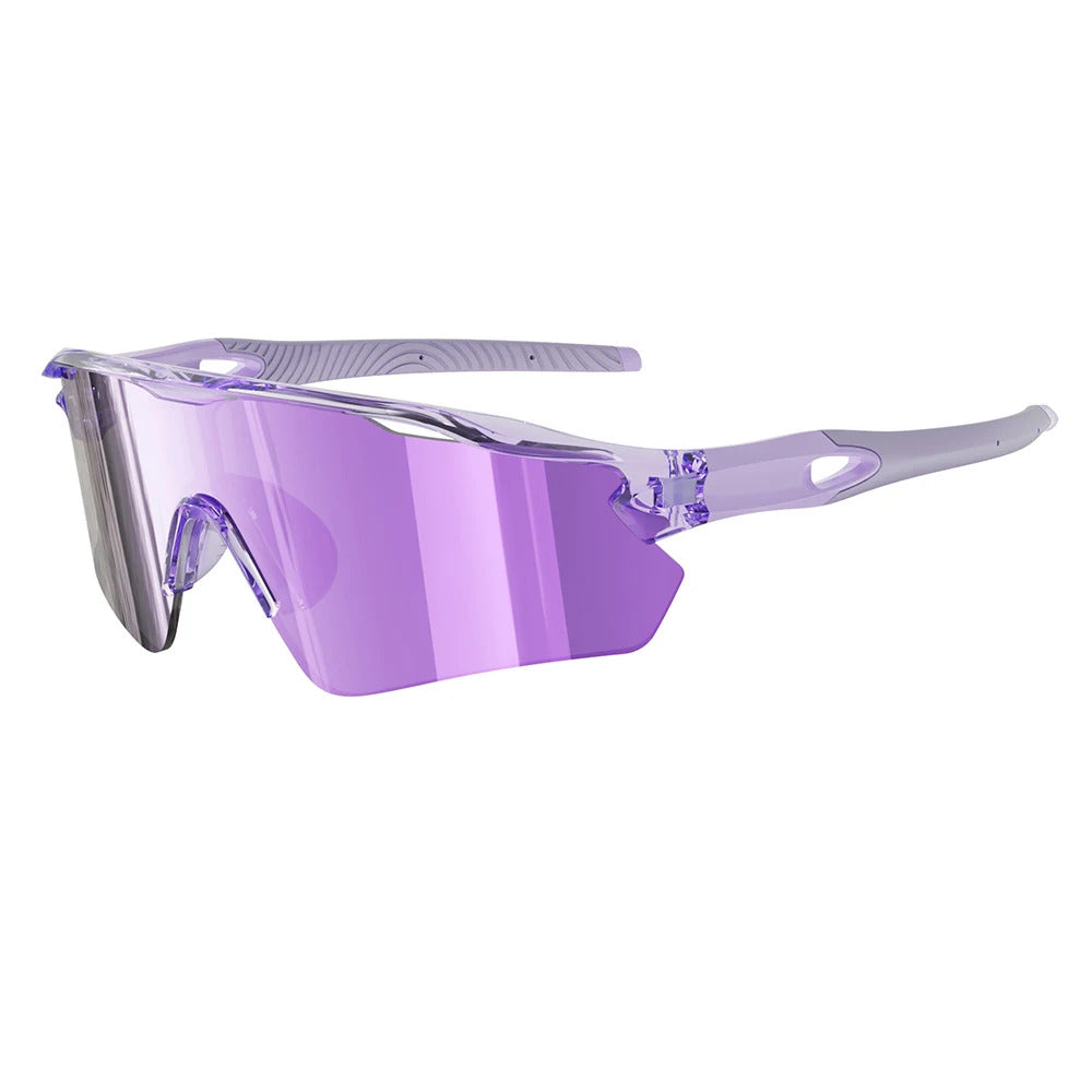 WORLUX KN-Y333-C6 sports sunglasses with polarized mirrored lens for cycling - image 12