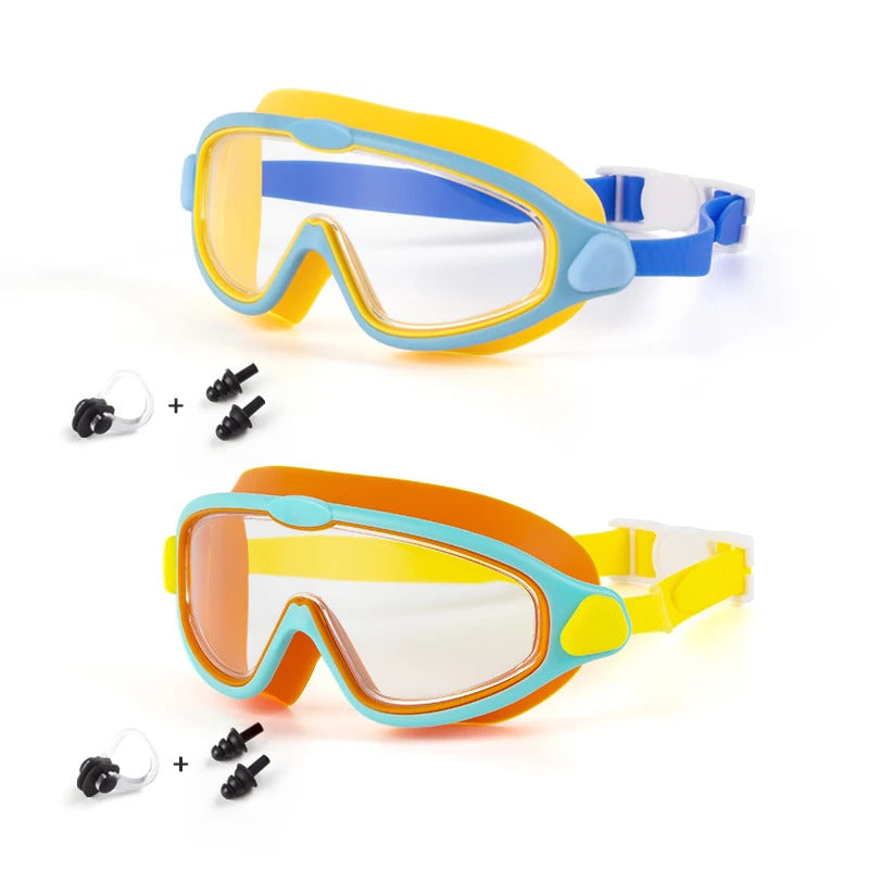 WORLUX kids anti-fog swim goggles for pool training - image 12