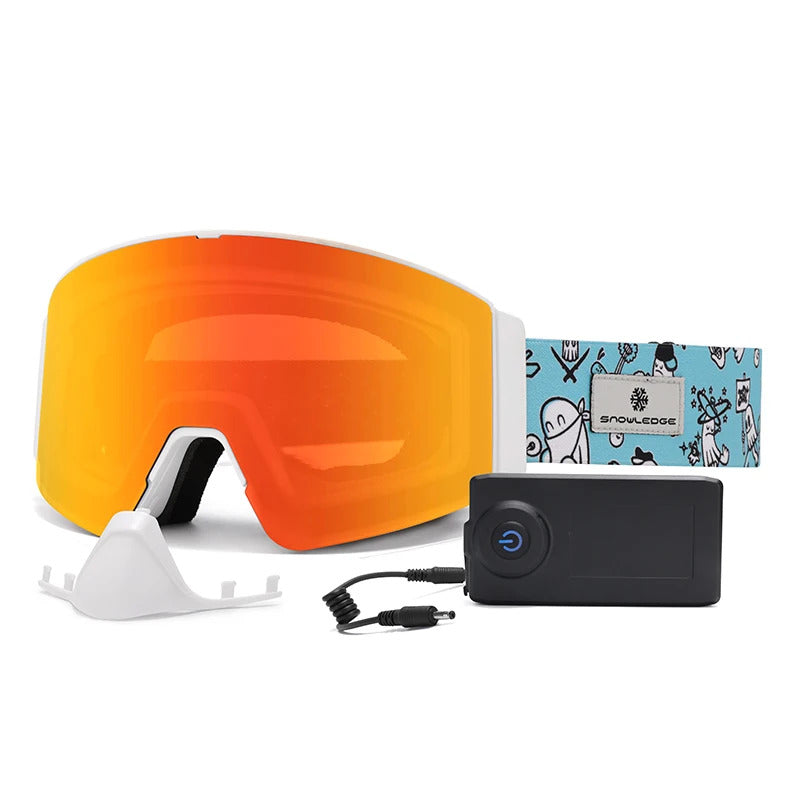 WORLUX ski goggles with frameless design for snowboarding - image 14