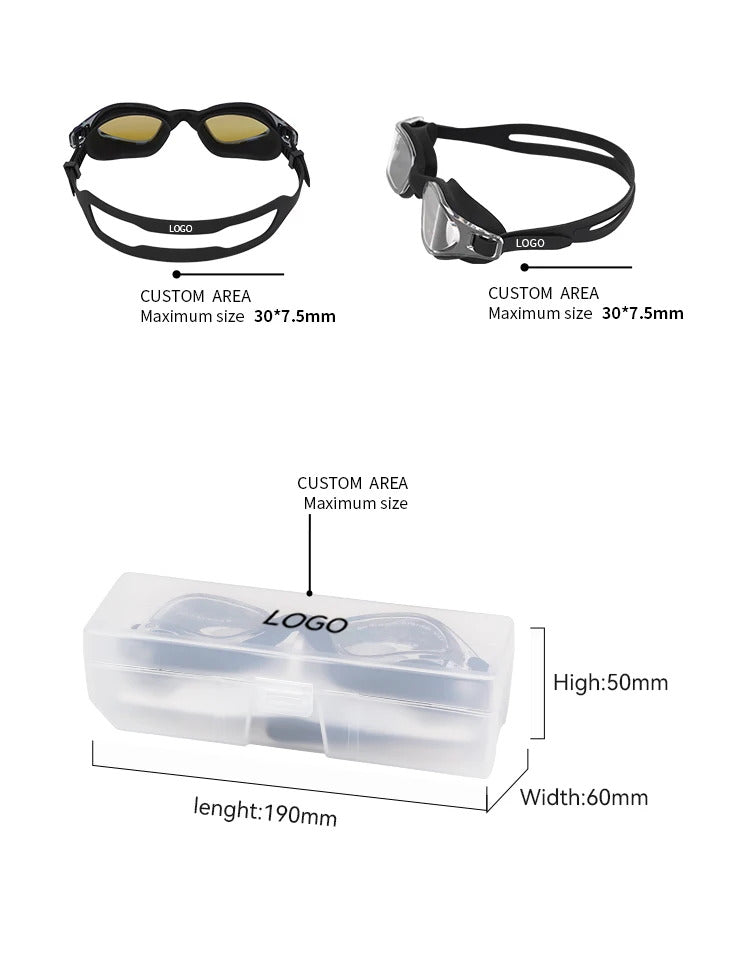 WORLUX anti-fog swim goggles for pool training - image 28