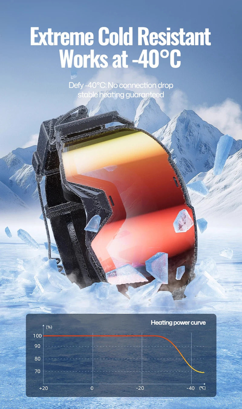 WORLUX ski goggles with anti-fog UV400 lens for snowboarding - image 16