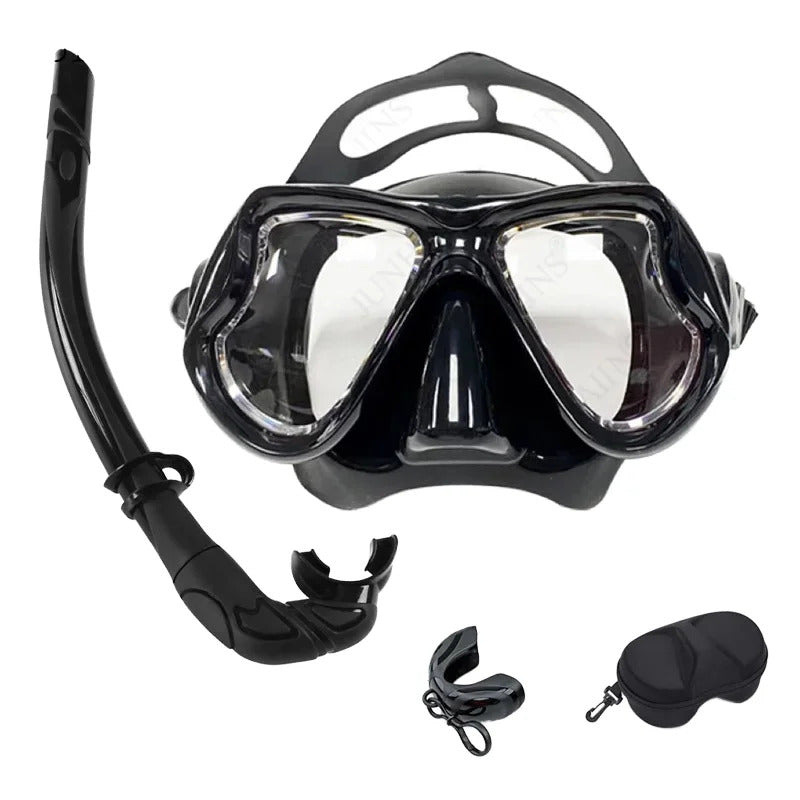 WORLUX tempered glass diving mask for snorkeling and freediving - image 1