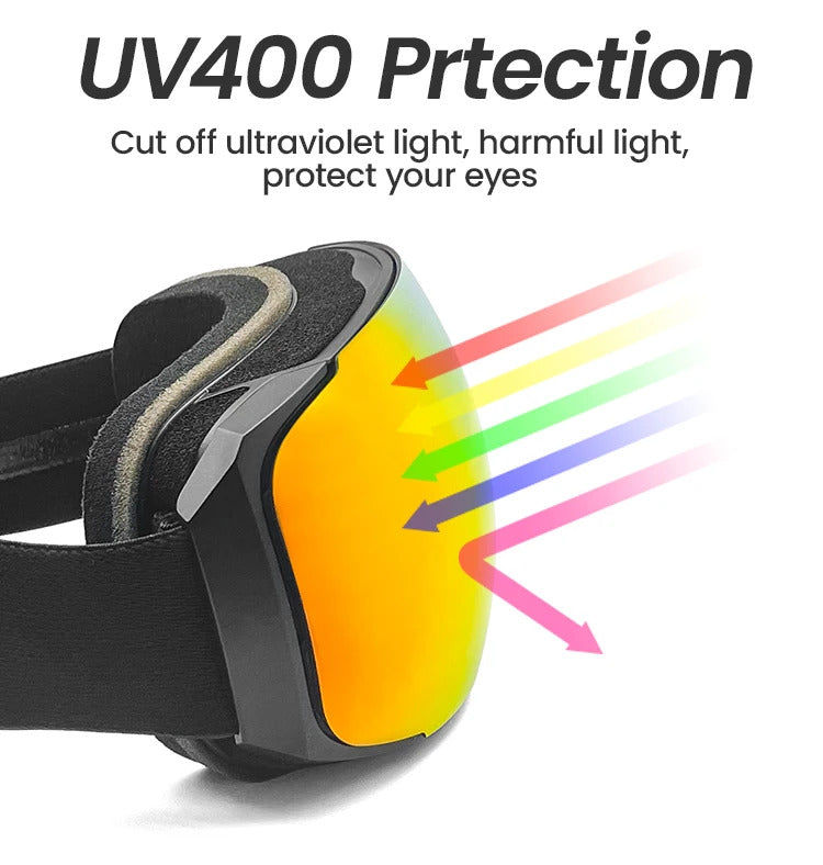 WORLUX ski goggles with magnetic lens for snowboarding - image 14