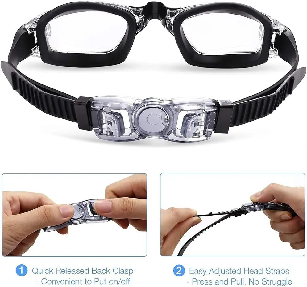 WORLUX anti-fog swim goggles for pool training - image 12