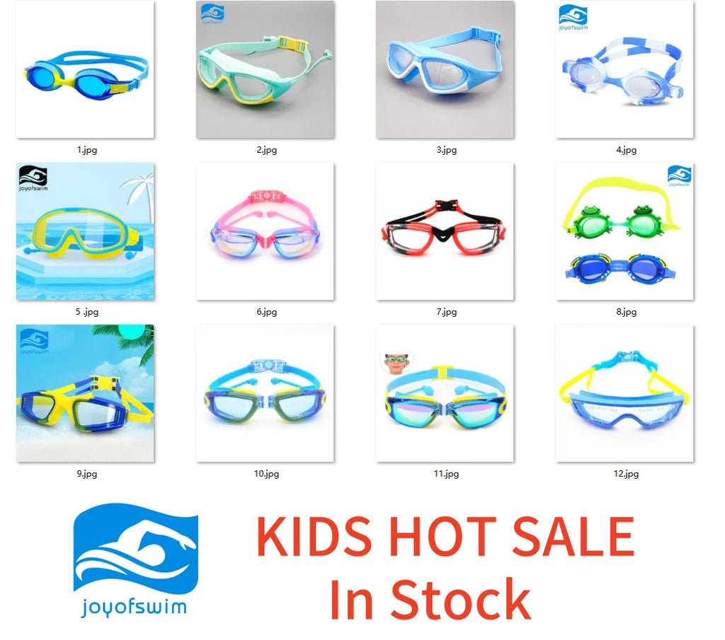 WORLUX kids anti-fog swim goggles for pool training - image 6