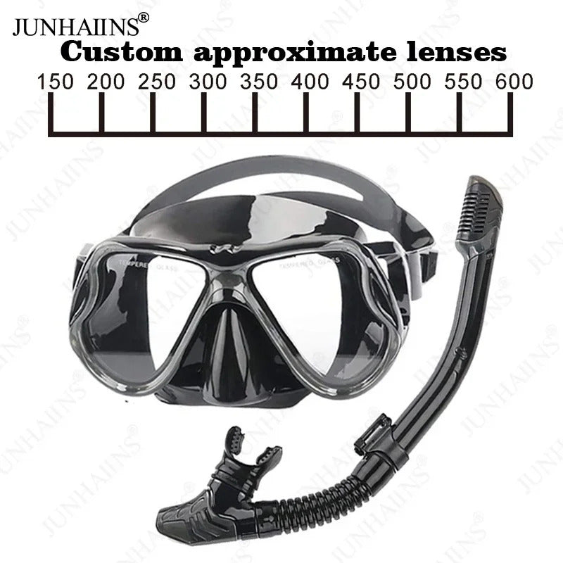 WORLUX tempered glass diving mask for snorkeling and freediving - image 3