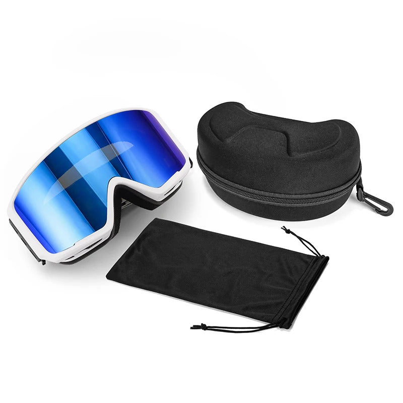 WORLUX ski goggles with magnetic lens, OTG fit for snowboarding - image 4