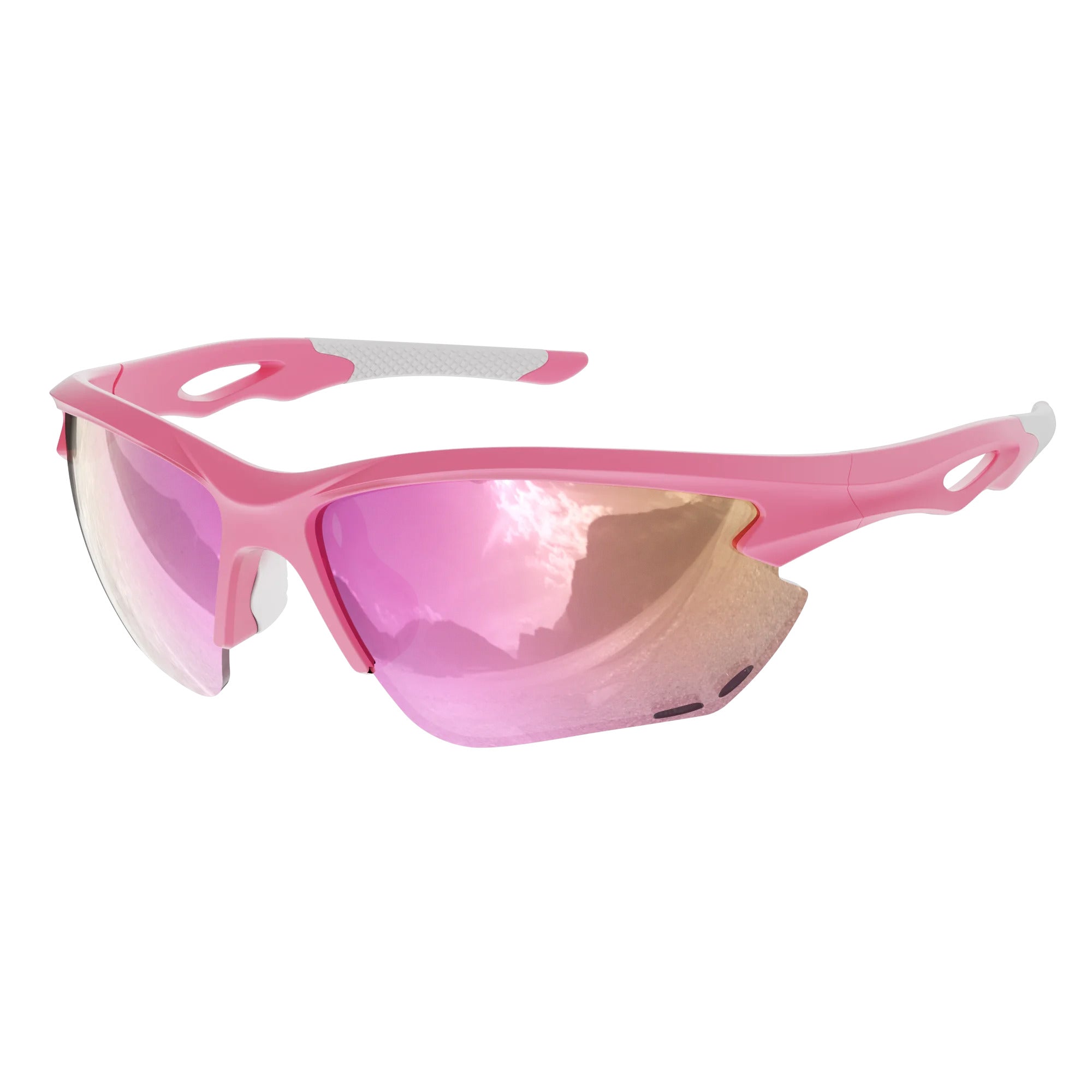 WORLUX JDS2153Y135-C3 sports sunglasses with polarized mirrored lens for cycling and running - image 12