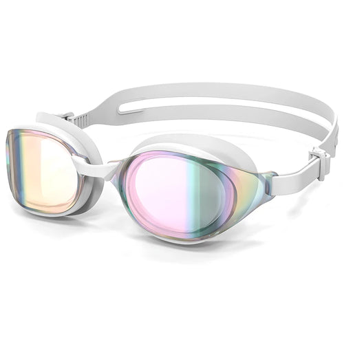 WORLUX Anti-fog Swimming Goggles in Matte Black - UV400 Protection