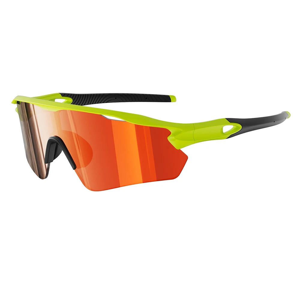 WORLUX KN-Y333-C6 sports sunglasses with polarized mirrored lens for cycling - image 11
