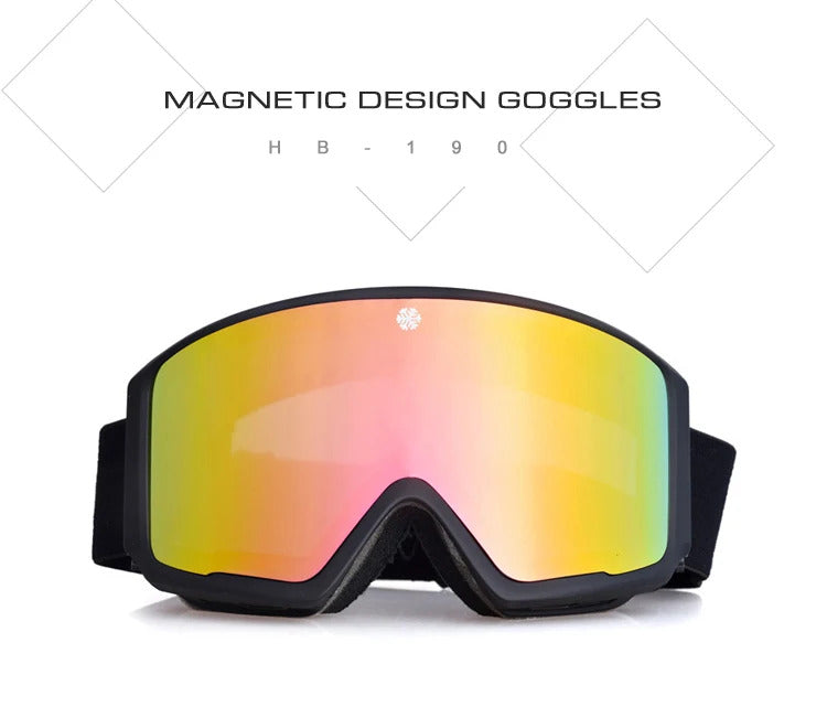 WORLUX UV400 ski goggles with anti-fog UV400 lens for snowboarding - image 9