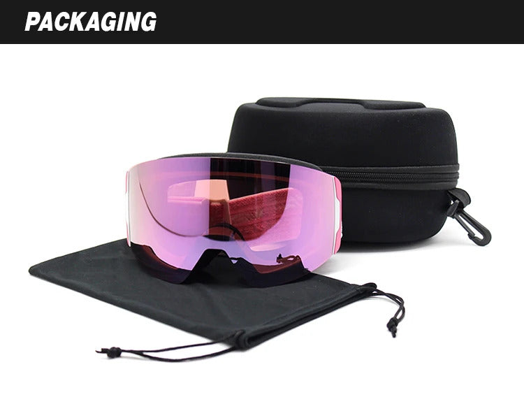 WORLUX ski goggles with magnetic lens for snowboarding - image 23