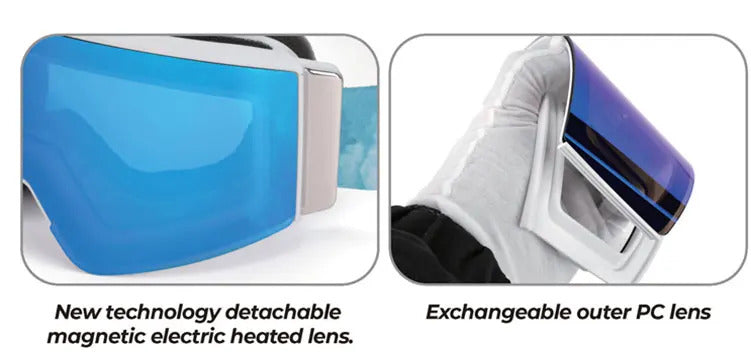 WORLUX ski goggles with magnetic lens for snowboarding - image 21