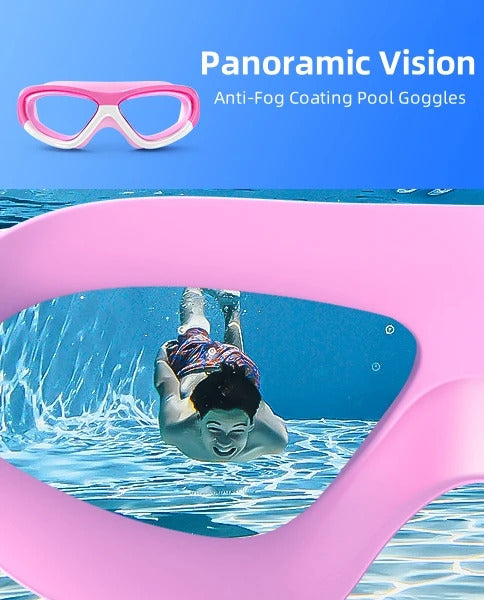 WORLUX kids anti-fog swim goggles for pool training - image 2
