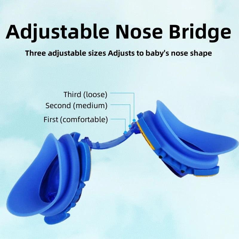 WORLUX kids anti-fog swim goggles for pool training - image 3