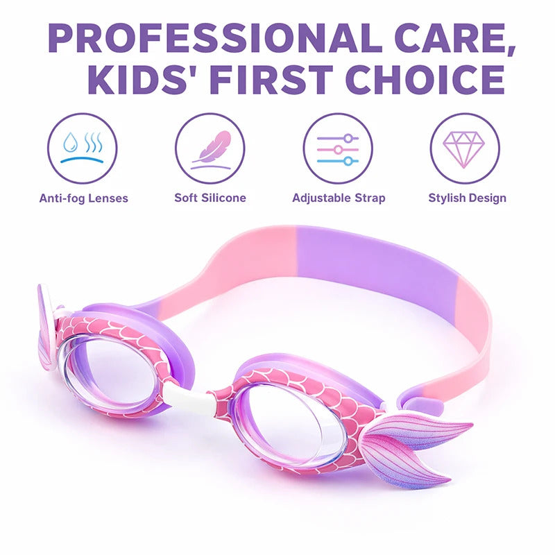 WORLUX kids anti-fog swim goggles for pool training - image 5
