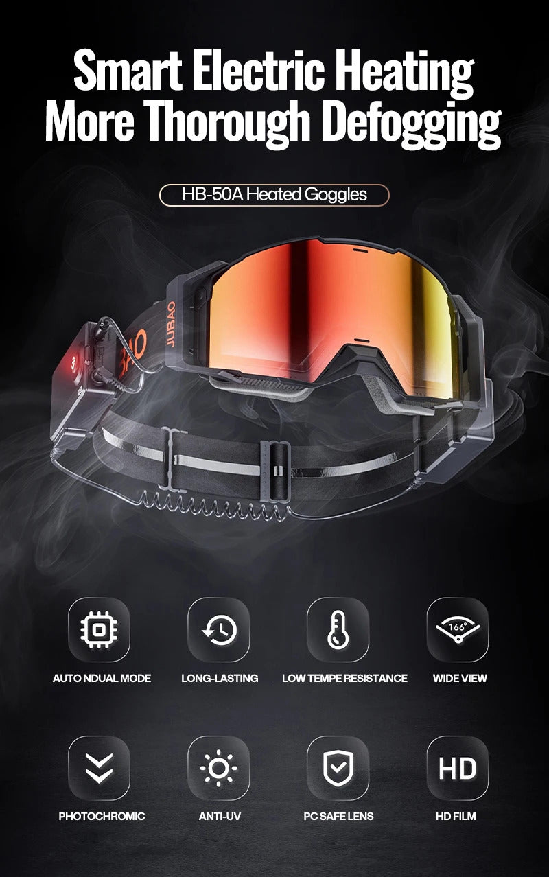 WORLUX ski goggles with anti-fog UV400 lens for snowboarding - image 13