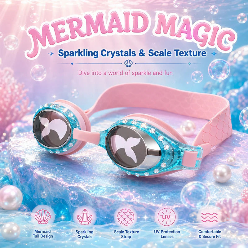 WORLUX kids anti-fog swim goggles for pool training - image 2