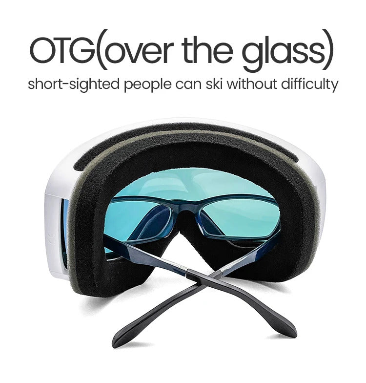 WORLUX UV400 ski goggles with anti-fog UV400 lens for snowboarding - image 30