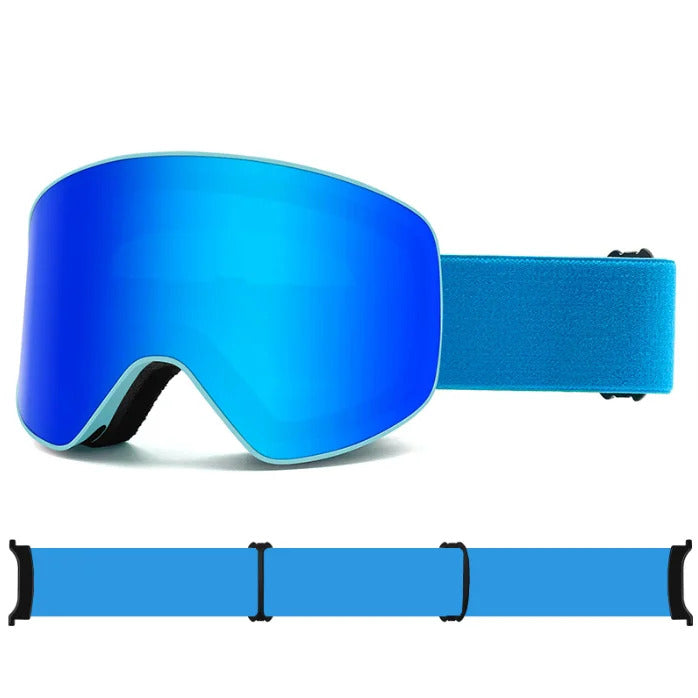 WORLUX UV400 ski goggles with anti-fog UV400 lens for snowboarding - image 22