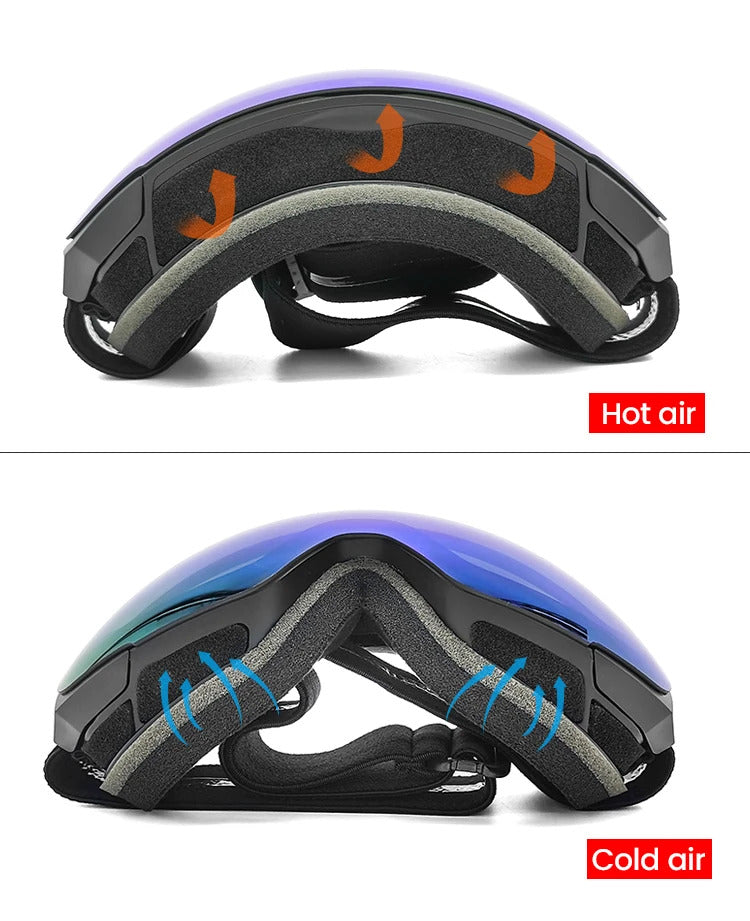 WORLUX ski goggles with magnetic lens for snowboarding - image 17