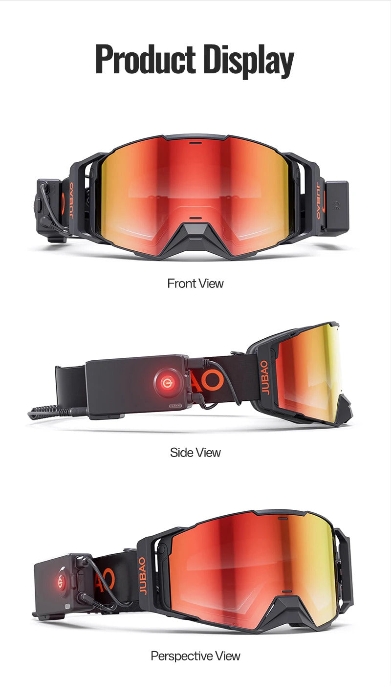 WORLUX ski goggles with anti-fog UV400 lens for snowboarding - image 24