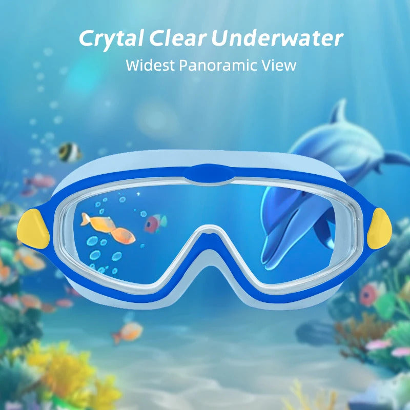 WORLUX kids anti-fog swim goggles for pool training - image 4