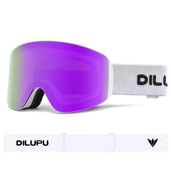 WORLUX ski goggles with magnetic lens, OTG fit for snowboarding - image 14