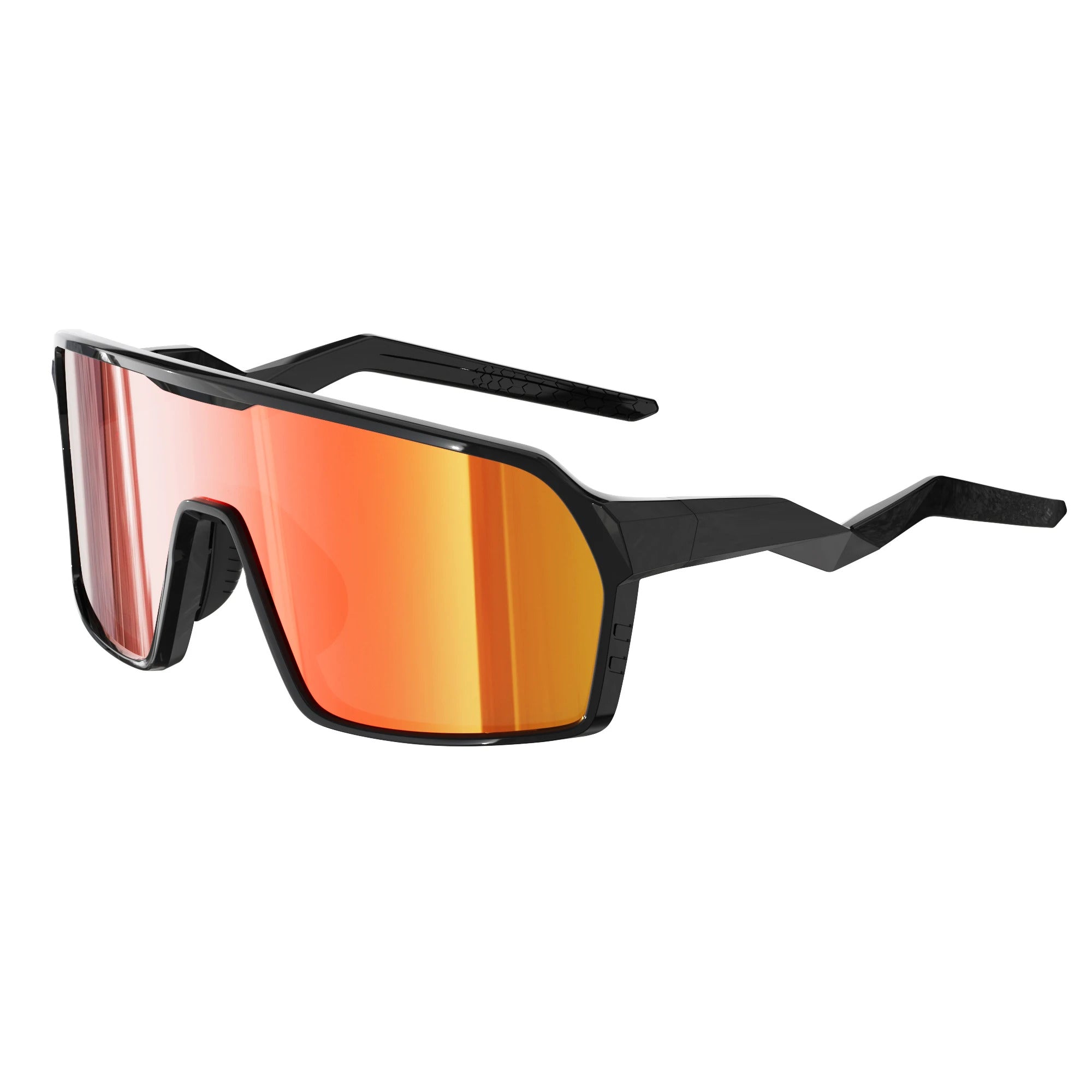 WORLUX KN-Y262-C6 sports sunglasses with polarized mirrored lens for cycling and running - image 14