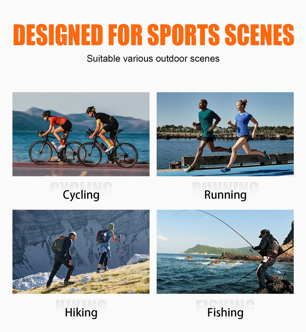 WORLUX JDS2153Y135-C2 sports sunglasses with polarized mirrored lens for cycling and running - image 19