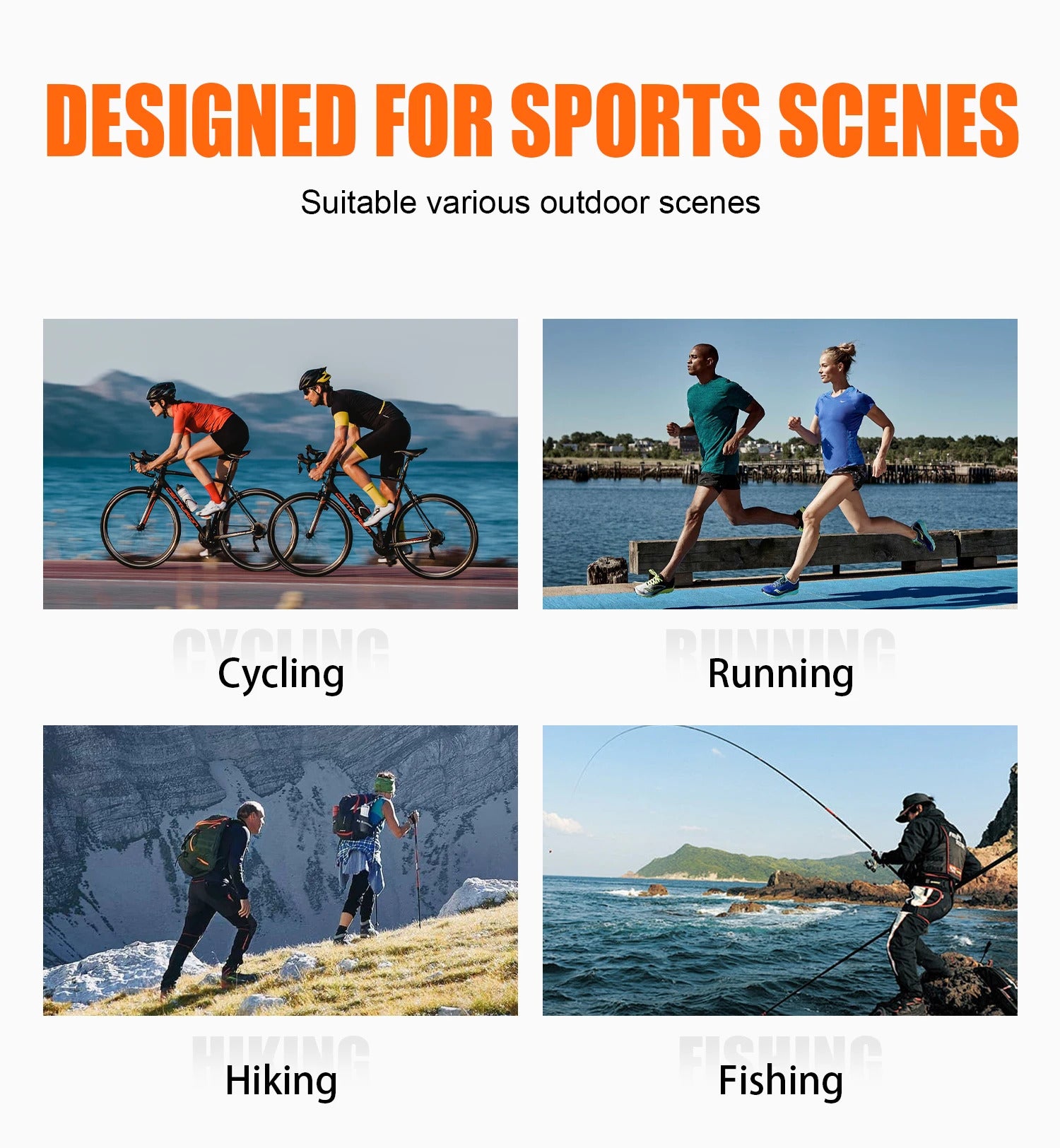 WORLUX JDS2153Y135-C2 sports sunglasses with polarized mirrored lens for cycling and running - image 19