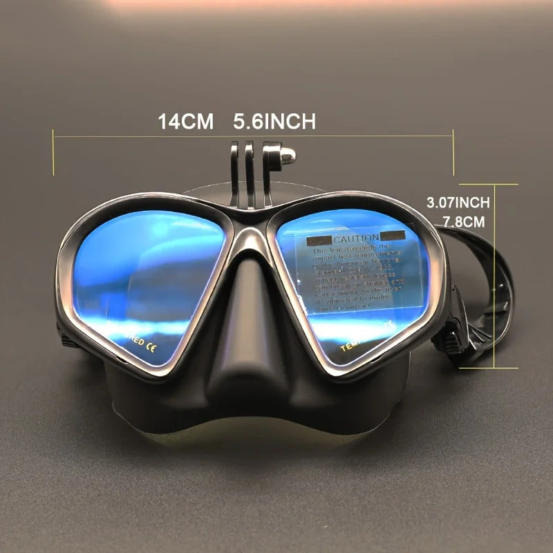 WORLUX wide-view diving mask for snorkeling and freediving - image 6