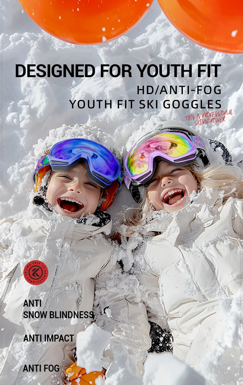 WORLUX kids anti-fog swim goggles for pool training - image 12