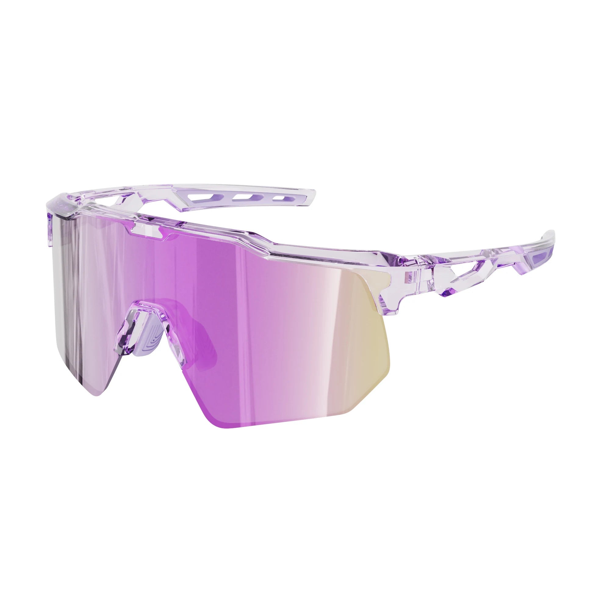 WORLUX JDS2149Y131-C5 sports sunglasses with polarized mirrored lens for cycling and running - image 2