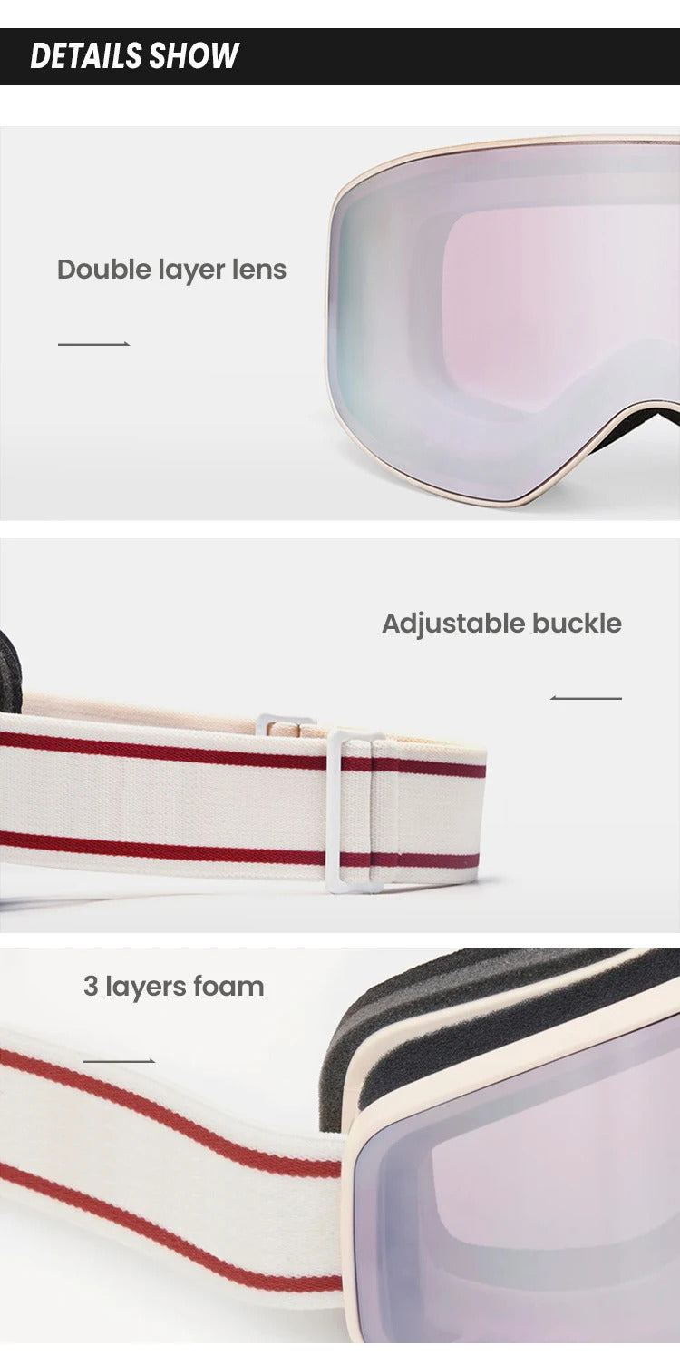 WORLUX OTG ski goggles with OTG fit for snowboarding - image 17