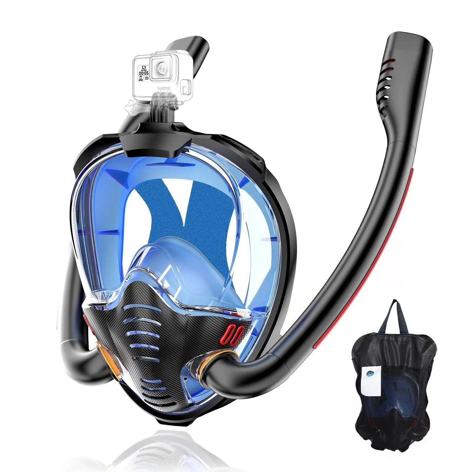 WORLUX wide-view diving mask for snorkeling and freediving - image 8