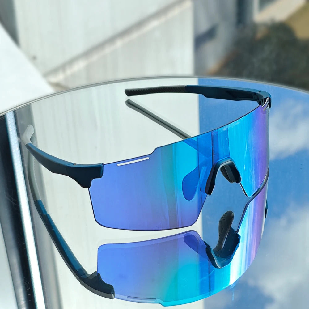 WORLUX KC03-06-C2 sports sunglasses with polarized mirrored lens for cycling and running - image 1