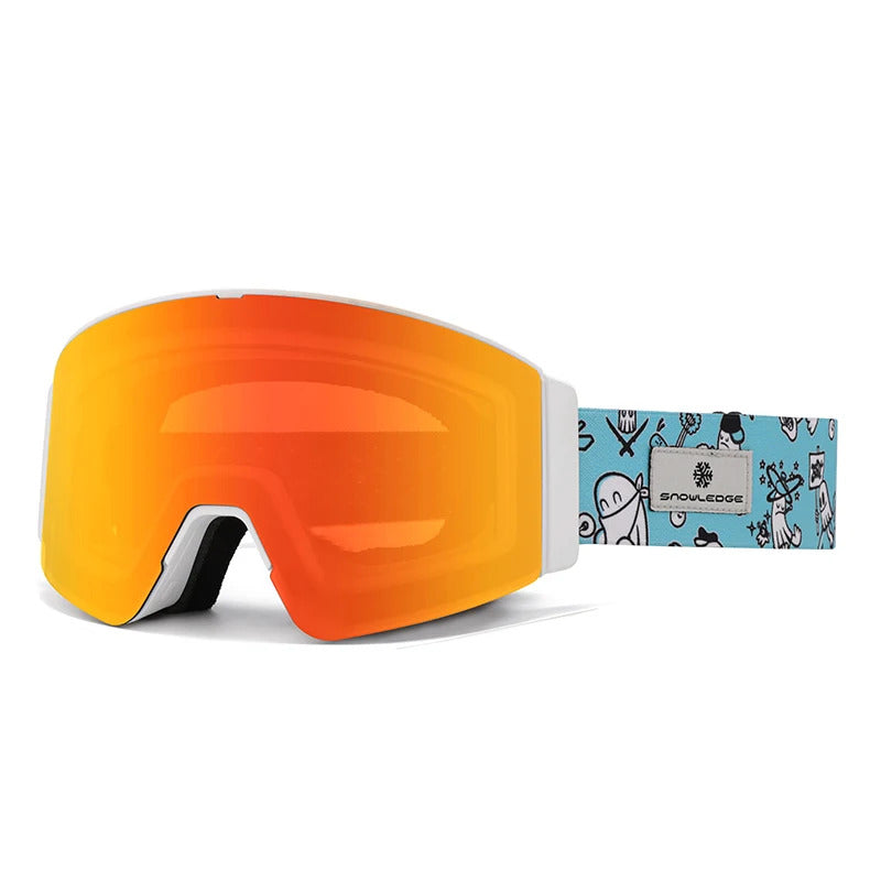 WORLUX ski goggles with frameless design for snowboarding - image 7