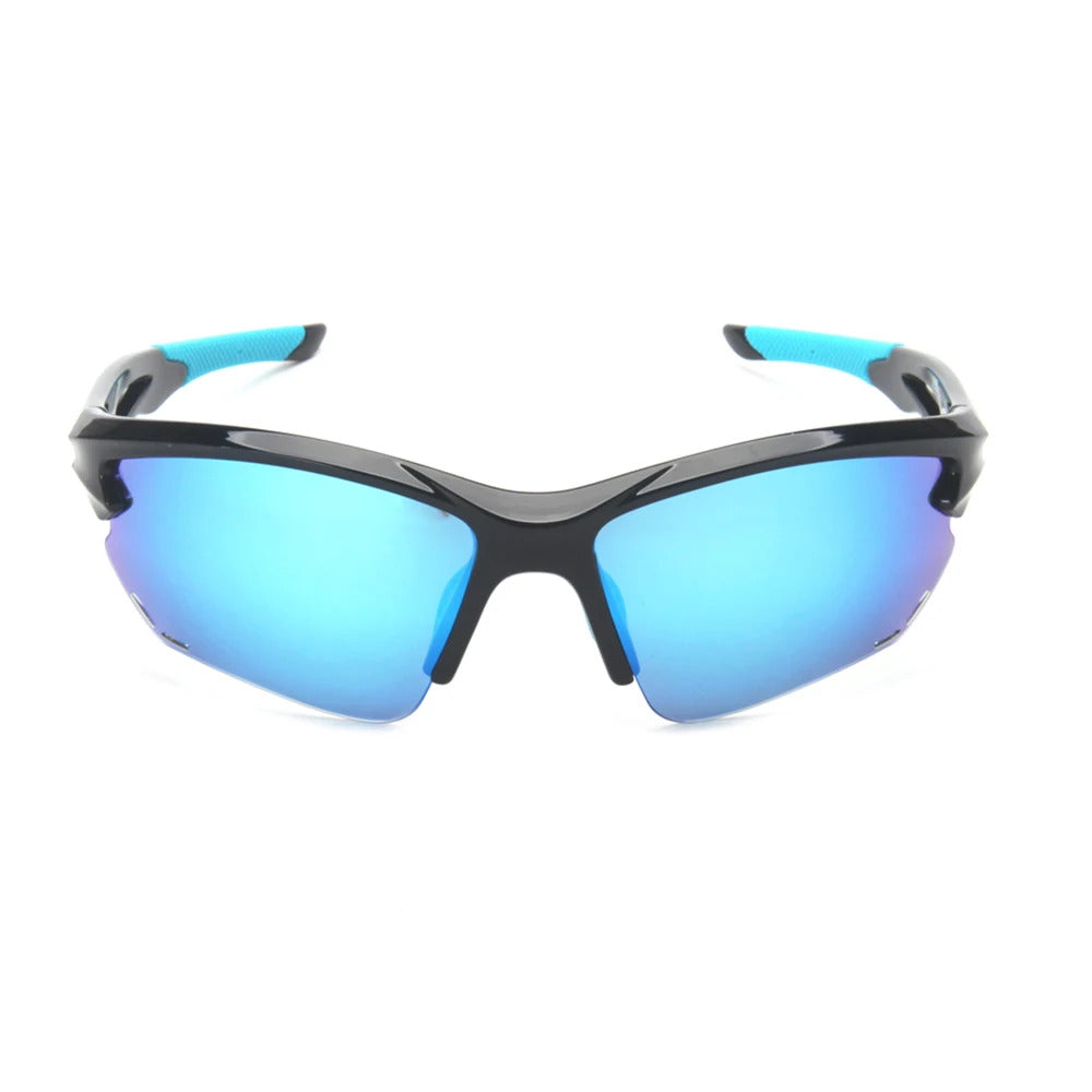 WORLUX JDS2153Y135-C2 sports sunglasses with polarized mirrored lens for cycling and running - image 2