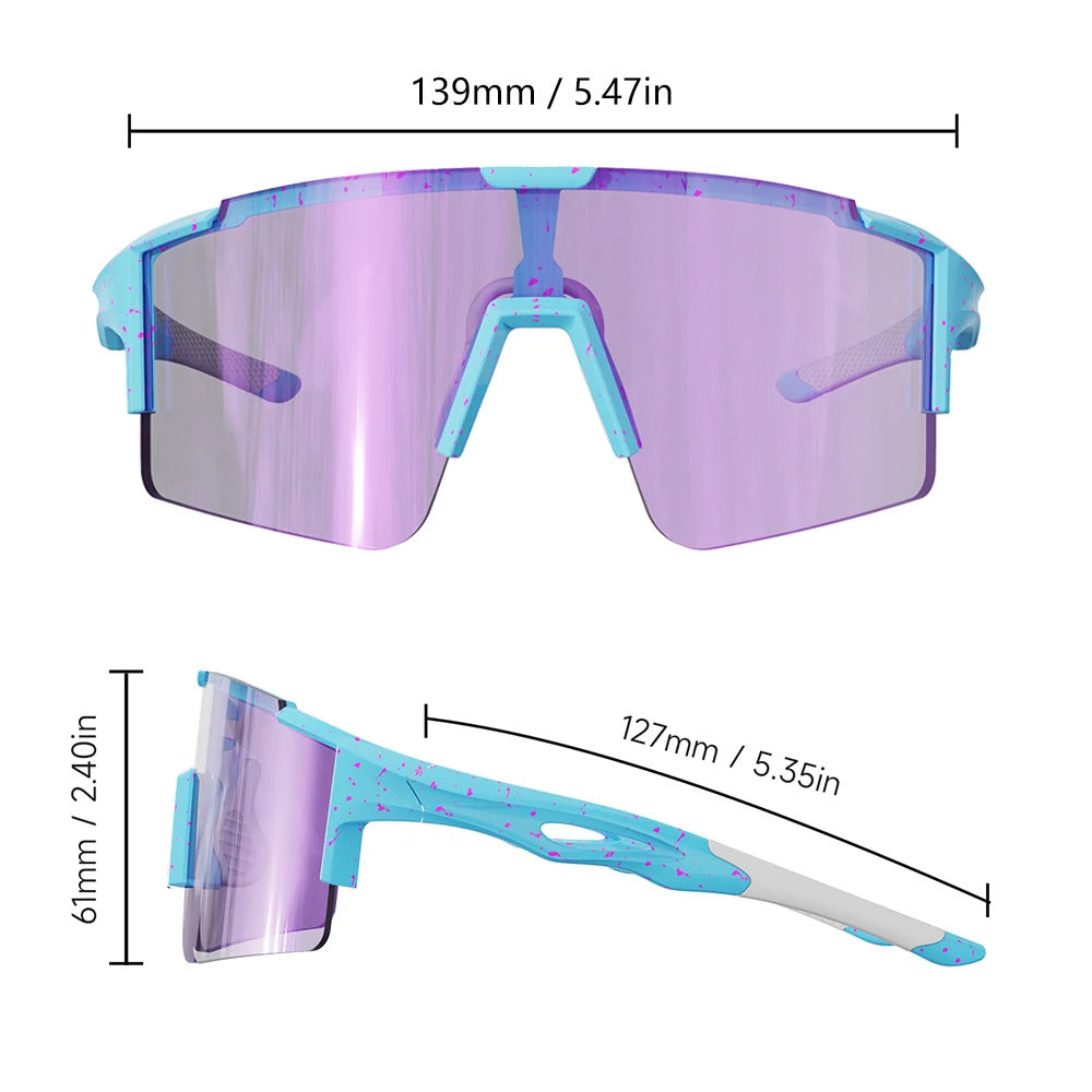 WORLUX 2037Y037-PH03 sports sunglasses with photochromic lens for cycling - image 18