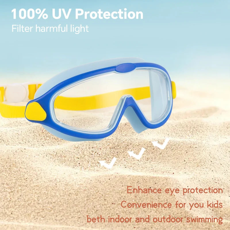 WORLUX kids anti-fog swim goggles for pool training - image 2