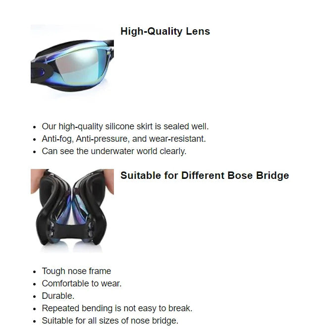 WORLUX anti-fog swim goggles for pool training - image 11