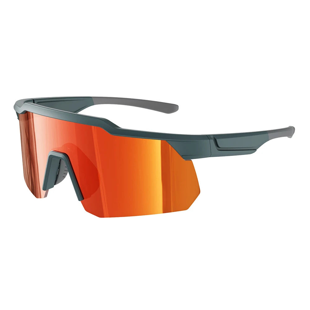 WORLUX KC04-11-C5 sports sunglasses with polarized mirrored lens for cycling and running - image 9
