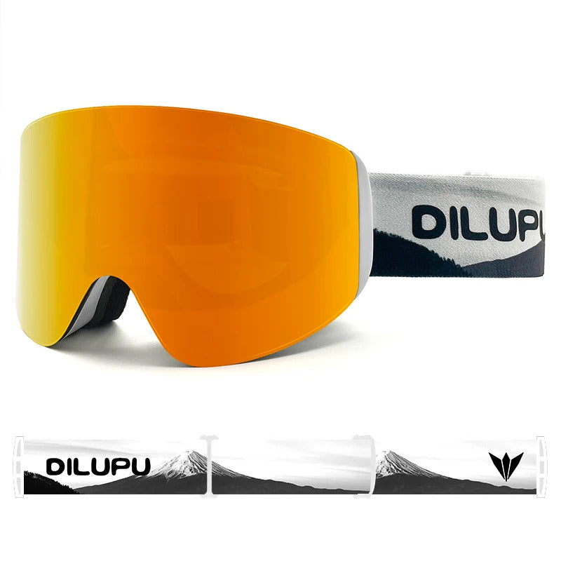 WORLUX ski goggles with magnetic lens for snowboarding - image 12