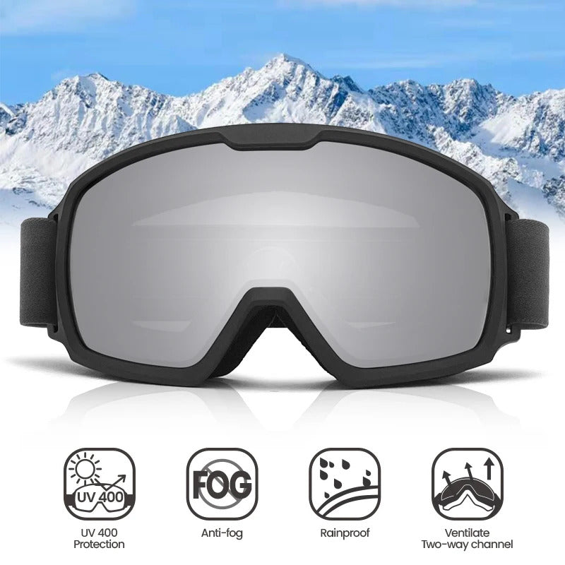 WORLUX UV400 ski goggles with anti-fog UV400 lens for snowboarding - image 2